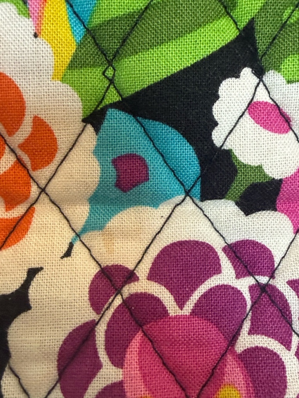 Vera Bradley VaVa Bloom Quilted Floral Tote Bag - Picture 3 of 10